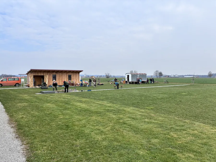 Blick über den Platz